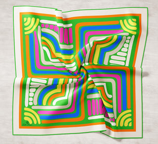Silk Home 100% Twill Silk Scarf 11382-22 