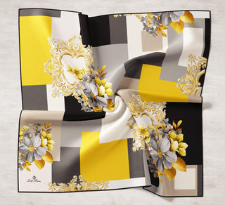 Silk Home 100% Twill Silk Scarf 11383-08 