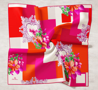 Silk Home %100 Twill İpek Eşarp 11383-15