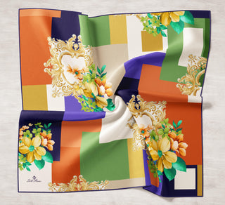 Silk Home 100% Twill Silk Scarf 11383-18 