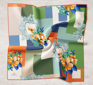 Silk Home 100% Twill Silk Scarf 11383-19 