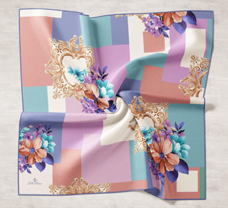 Silk Home 100% Twill Silk Scarf 11383-22 
