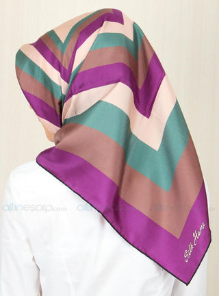 Silk Home %100 Twill İpek Eşarp 9982-15