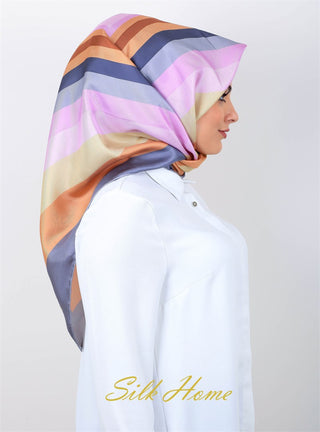 Silk Home %100 Twill İpek Eşarp 9982-39