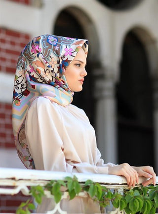 Silk Home %100 Twill İpek Eşarp 9992-04