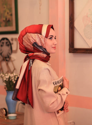 Silk Home %100 Twill İpek Şal 6511-03