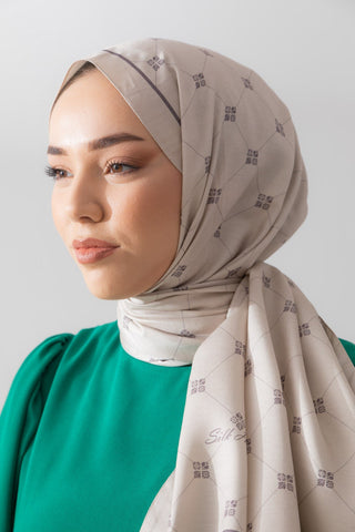 Silk Home %100 Twill İpek Şal 6513-01