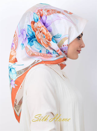 Silk Home %100 Vual İpek Eşarp 90101-07