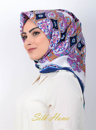 Silk Home %100 Vual İpek Eşarp 90104-05