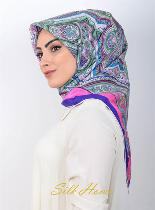 Silk Home %100 Vual İpek Eşarp 90105-07