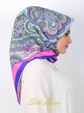 Silk Home %100 Vual İpek Eşarp 90105-07