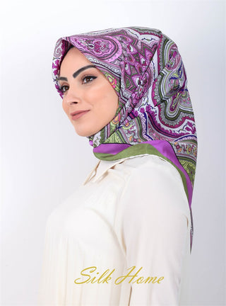 Silk Home %100 Vual İpek Eşarp 90105-13