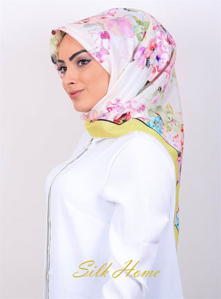 Silk Home %100 Vual İpek Eşarp 90106-07