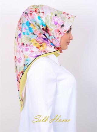 Silk Home %100 Vual İpek Eşarp 90106-07