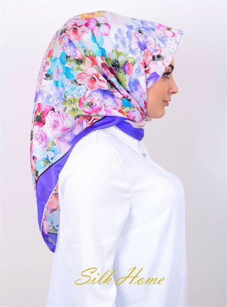 Silk Home 100% Voile Silk Scarf 90106-09