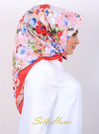 Silk Home %100 Vual İpek Eşarp 90106-11