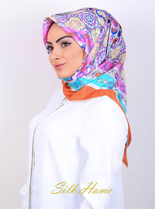 Silk Home %100 Vual İpek Eşarp 90107-01