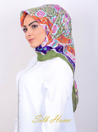 Silk Home %100 Vual İpek Eşarp 90107-05
