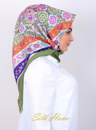 Silk Home %100 Vual İpek Eşarp 90107-05