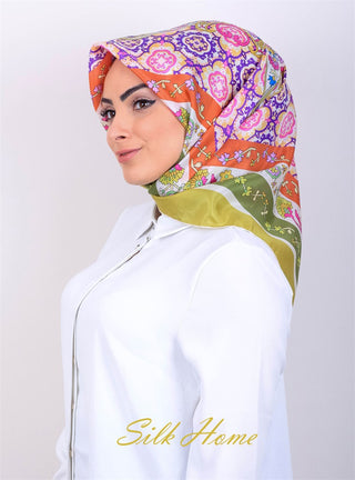 Silk Home %100 Vual İpek Eşarp 90107-07