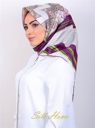 Silk Home 100% Voile Silk Scarf 90109-06