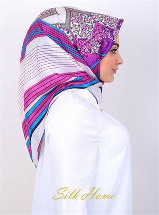 Silk Home 100% Voile Silk Scarf 90109-08
