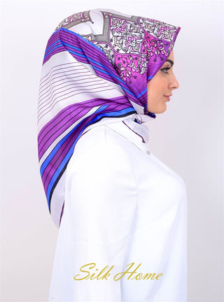 Silk Home %100 Vual İpek Eşarp 90109-10