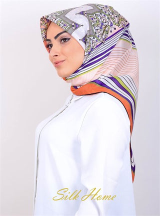 Silk Home %100 Vual İpek Eşarp 90109-13