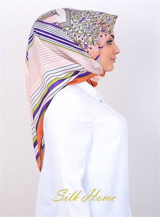Silk Home %100 Vual İpek Eşarp 90109-13
