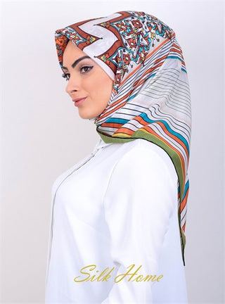 Silk Home %100 Vual İpek Eşarp 90109-12