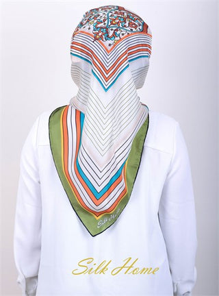 Silk Home %100 Vual İpek Eşarp 90109-12