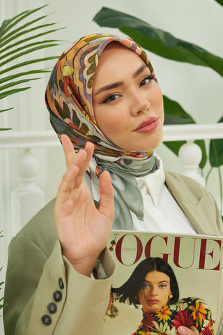 Silk Home Atlas Sura Eşarp 21009-22 - 463993471203 - | Silk Home
