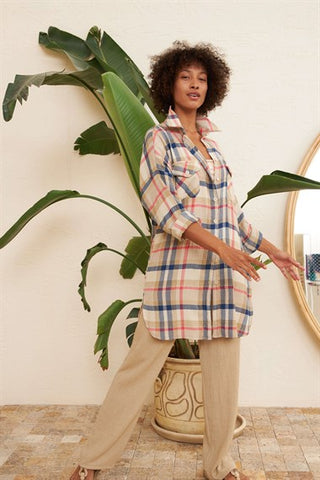 Silk Home Coolness Cream Trousers P10203