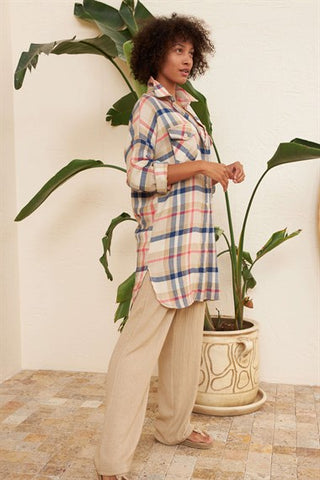 Silk Home Coolness Cream Trousers P10203