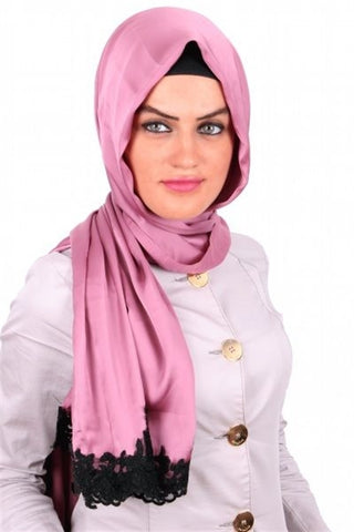 Silk Home Dantelli Lazer Kesim Şal