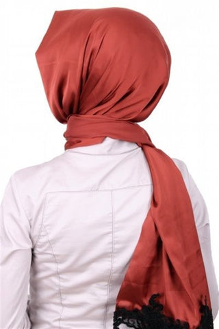 Silk Home Dantelli Lazer Kesim Şal