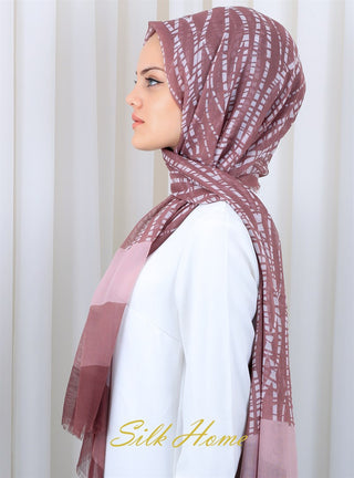 Silk Home Desenli Haiti Şal 180818-01