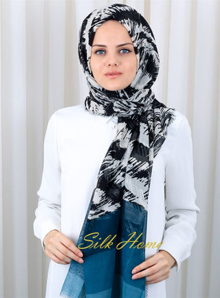 Silk Home Desenli Haiti Şal 180819-09