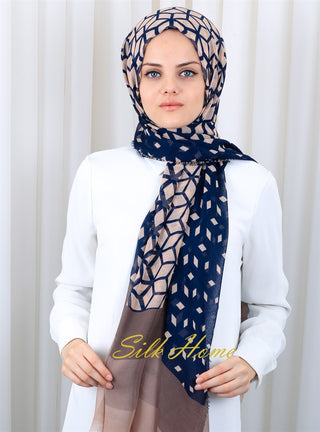 Silk Home Desenli Haiti Şal 180820-01