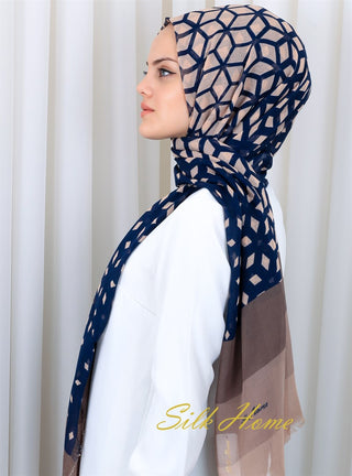 Silk Home Desenli Haiti Şal 180820-01