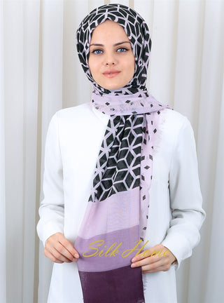 Silk Home Desenli Haiti Şal 180820-06