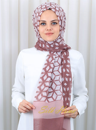 Silk Home Patterned Haitian Scarf 180820-16
