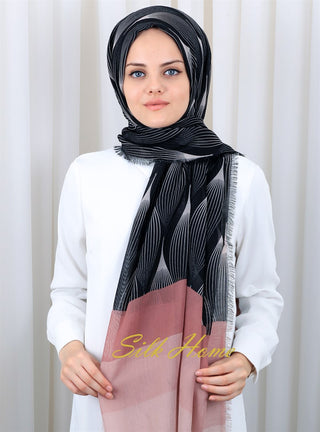 Silk Home Patterned Haitian Scarf 180821-02