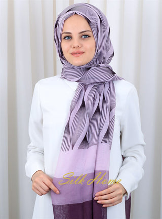 Silk Home Patterned Haitian Scarf 180821-08