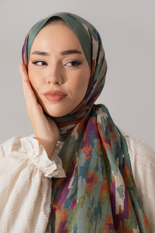 Silk Home Desenli Soft Şal 70011-09 - Desenli Soft Şal - | Silk Home