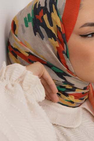 Silk Home Desenli Soft Şal 70011-11 - Desenli Soft Şal - | Silk Home