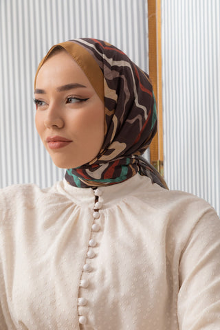 Silk Home Patterned Soft Scarf 70012-03
