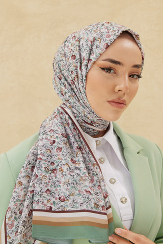 Silk Home Desenli Soft Şal 70013-01