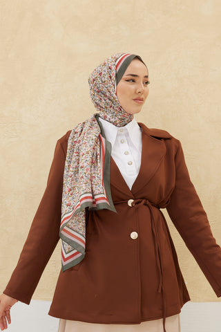 Silk Home Desenli Soft Şal 70013-02