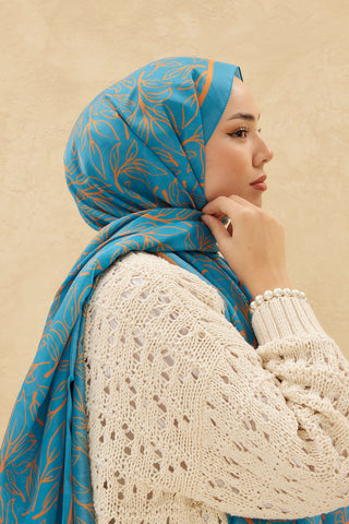 Silk Home Patterned Soft Scarf 70014-15 